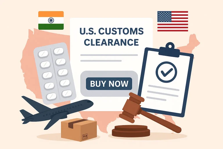 US customs Modafinil