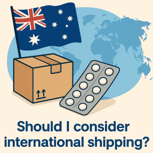International Modafinil AU shipping process
